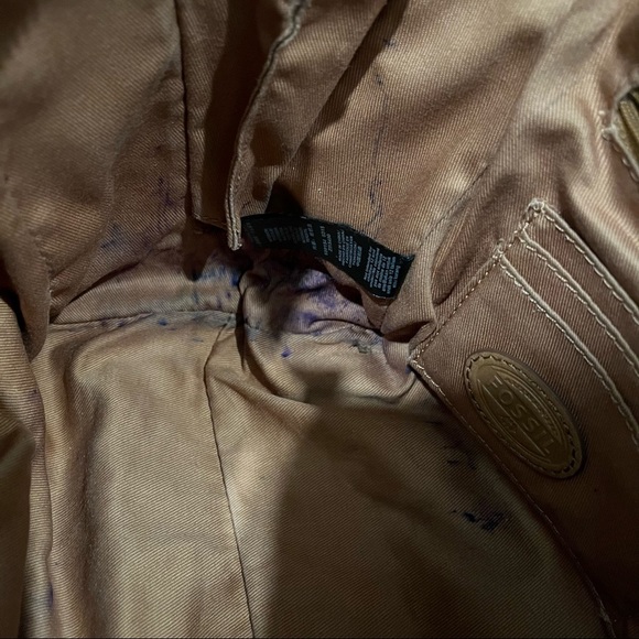 Fossil Sydney Polka Dot Satchel - Picture 11 of 15